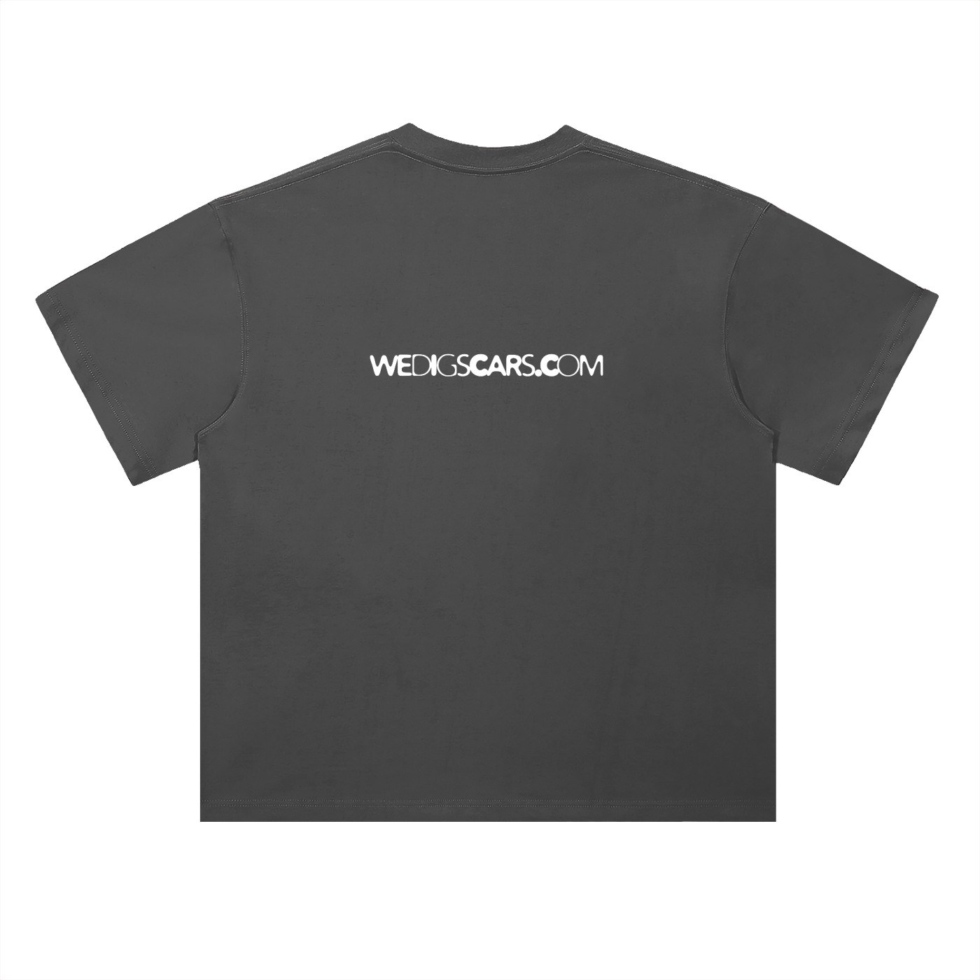 Ribbed Neck Unisex Groovy Ribbon Tee | Organic Cotton